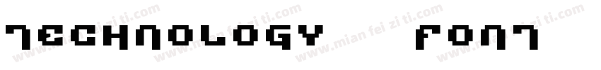 technology   font   mrqc字体转换